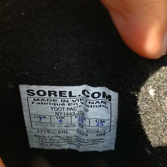 Sorel yoot pac waterproof boots - Picture 12 of 12